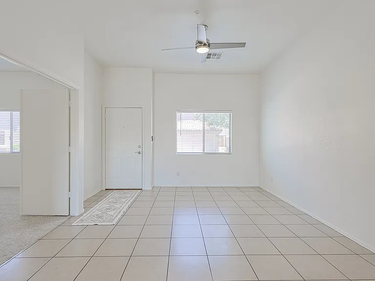 living with double door to office/third bed