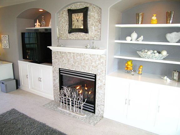Living Room Gas Fireplace