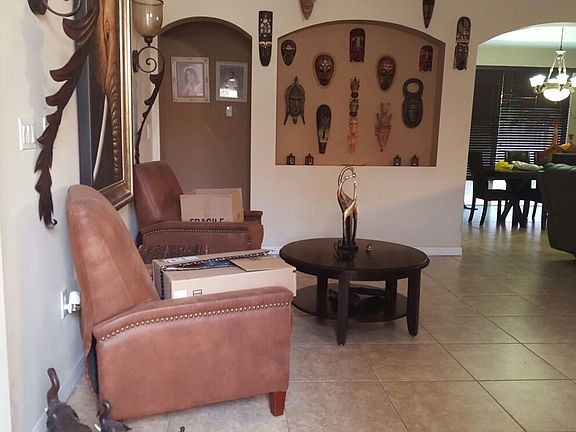 Living area entrance