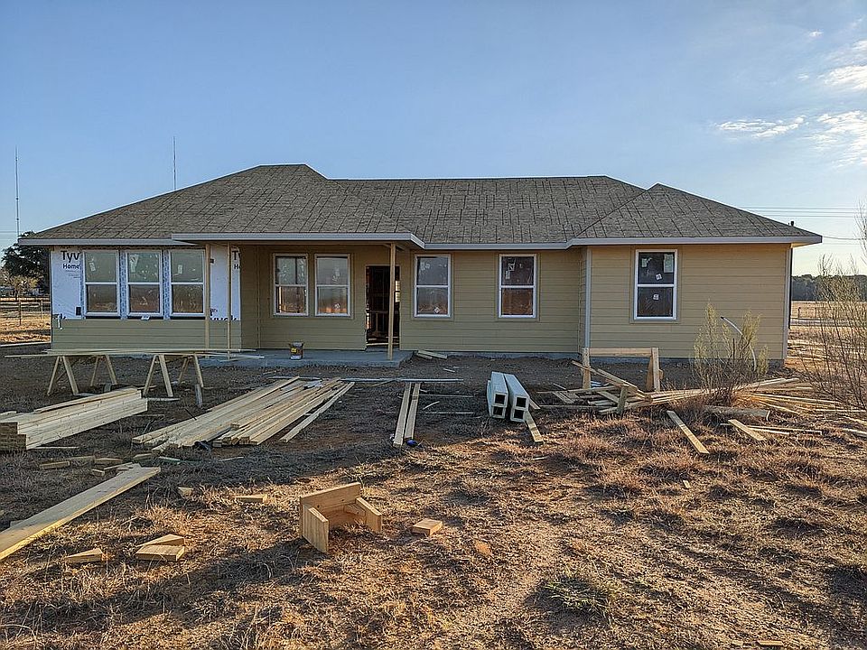 rear of home