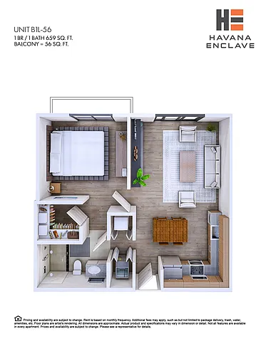 Floor plan BIL-56