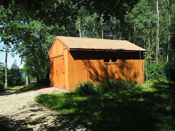 storage near the lake