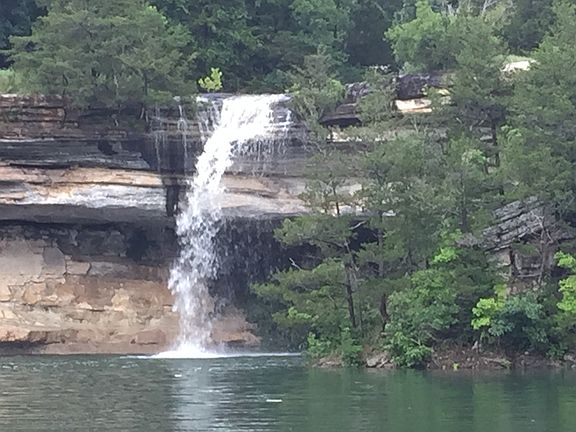 Lover's Leap waterfall acros