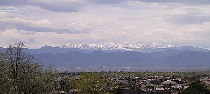 View of Mt. Evans