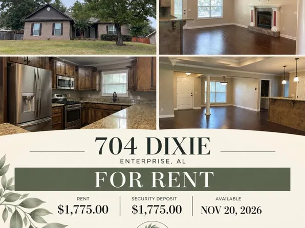 704 Dixie Dr, Enterprise, AL 36330
