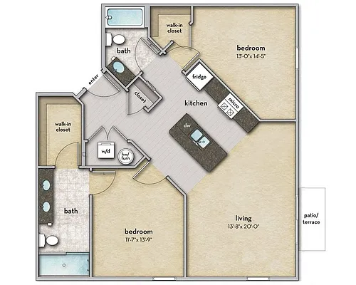 Floor plan Michigan
