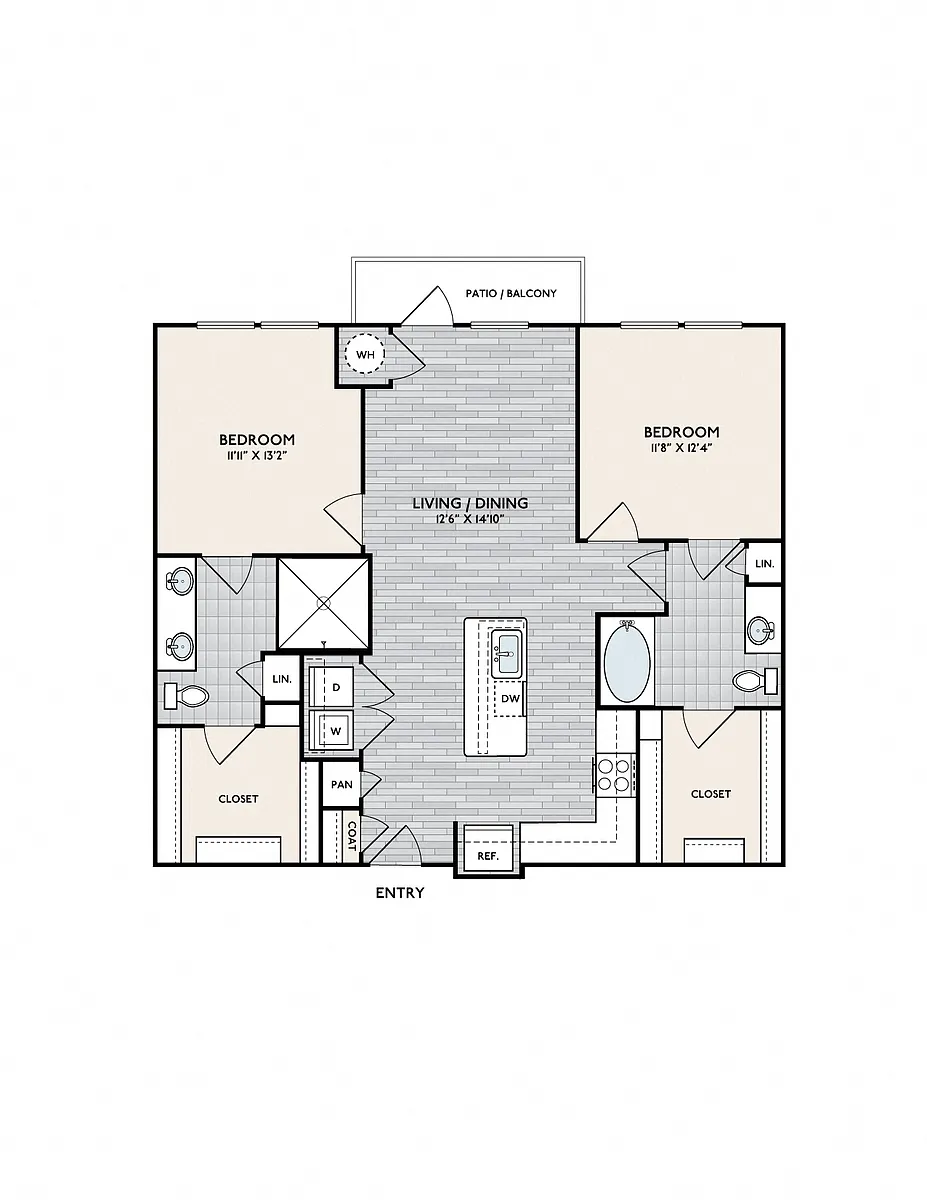 Floor plan B2A