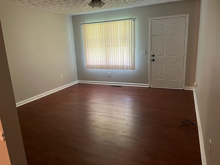 Den/family room with ceiling fan/light.