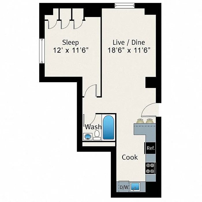 Floor plan A12