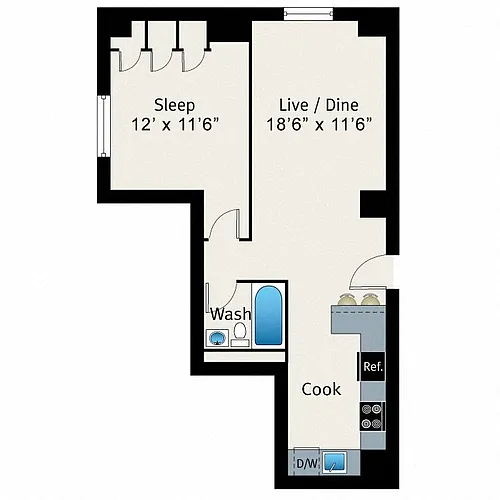 Floor plan A12