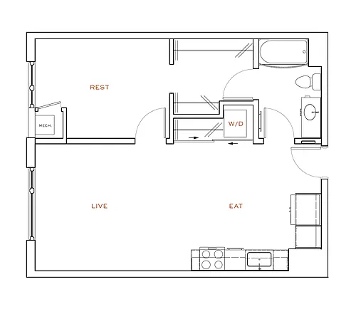 Floor plan C1
