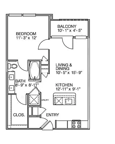 Floor plan Berkman