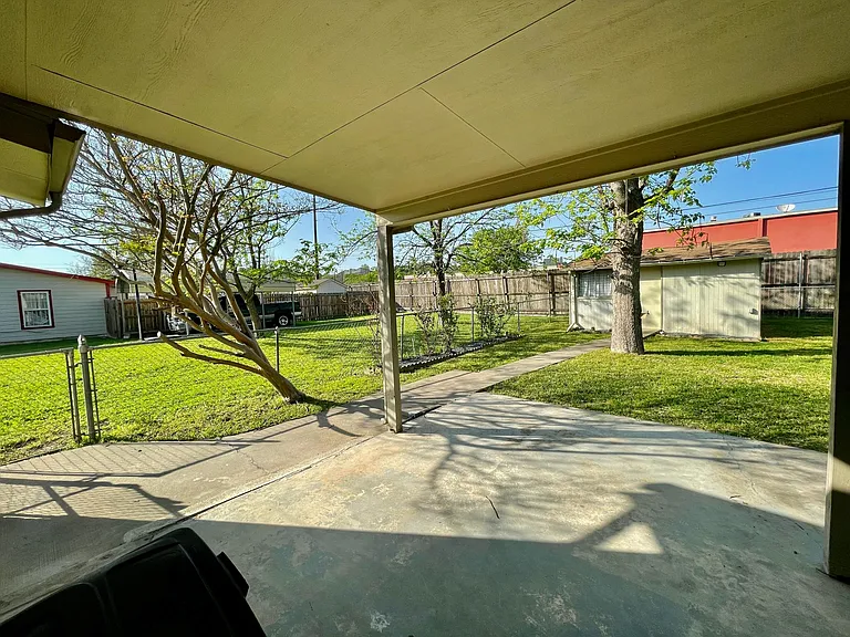 Back patio