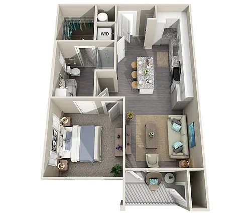 Floor plan A1A