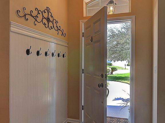 Front entry drop-zone