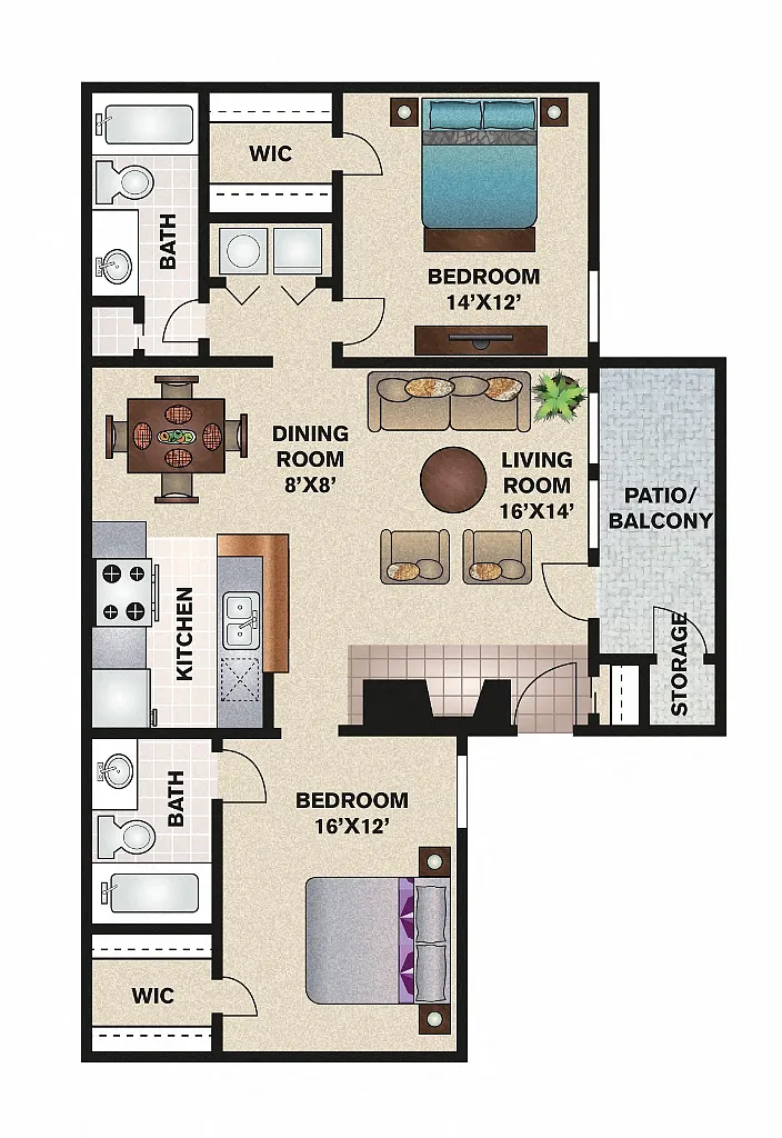 Floor plan C