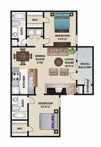 Floor plan C