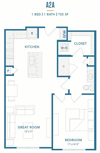 Floor plan A2A