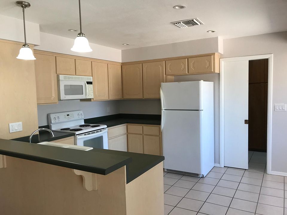 Bright kitchen with serving bar