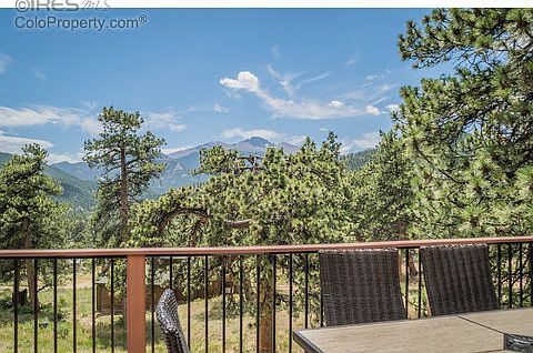 Longs Peak from the Deck