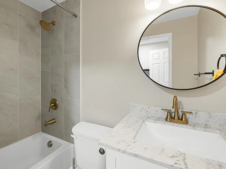 Recently updated bathroom