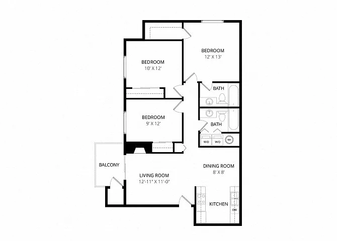 Floor plan Cantata