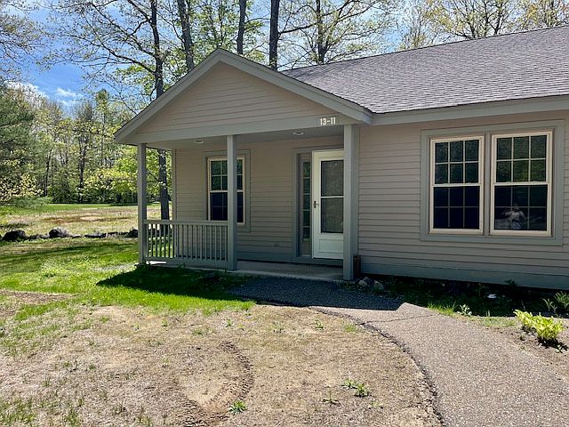 front entrance (2 windows are in bedroom 2)