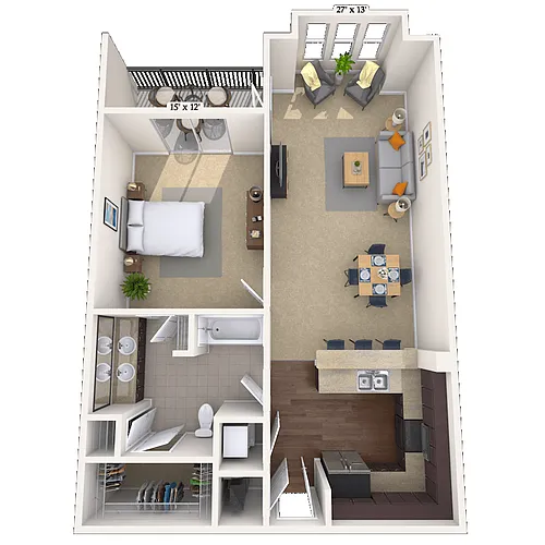Floor plan Venice II