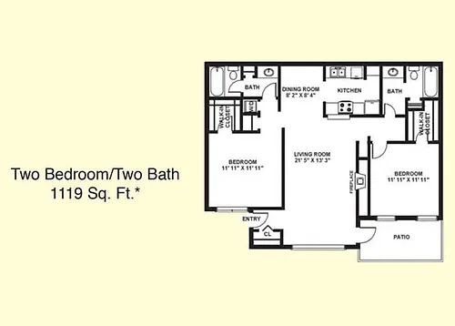 Floor plan Willingford