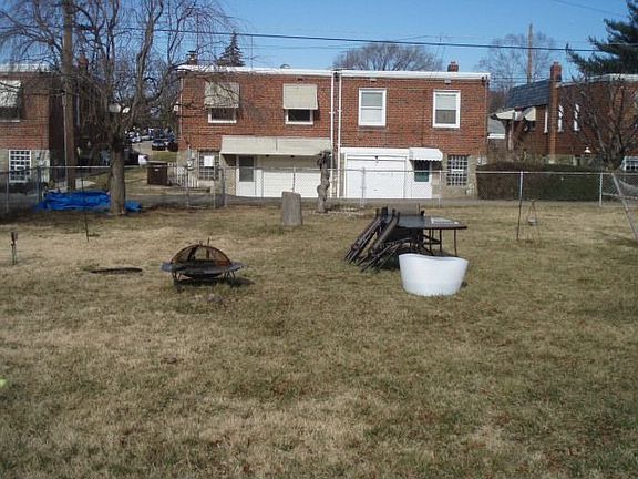 back of property