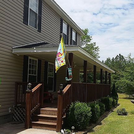 Porch entrance