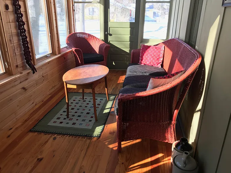 3 season Porch off living room