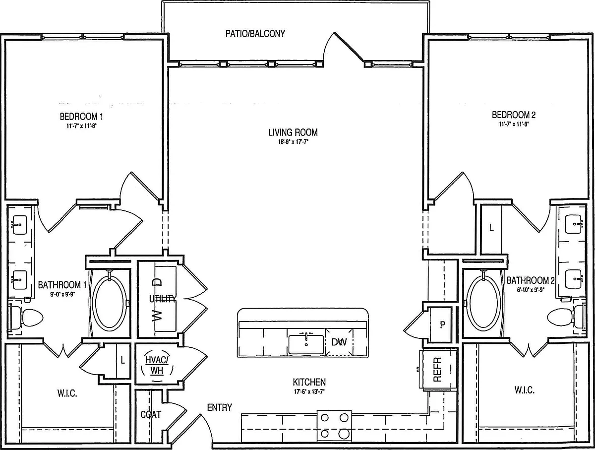 Floor plan B3