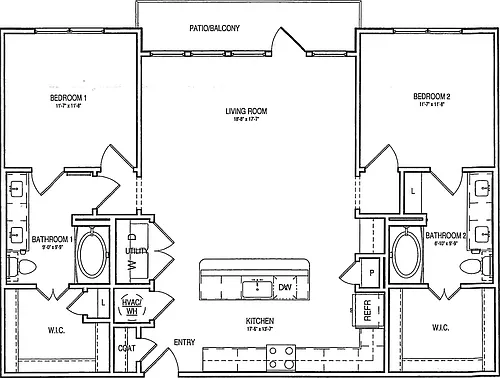 Floor plan B3