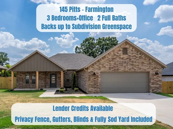 145 W Pitts St, Farmington, AR 72730