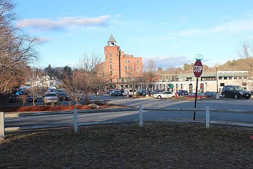 Downtown Dracut from yard