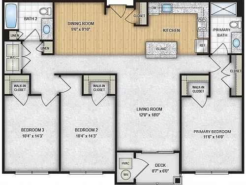 Floor plan Annie