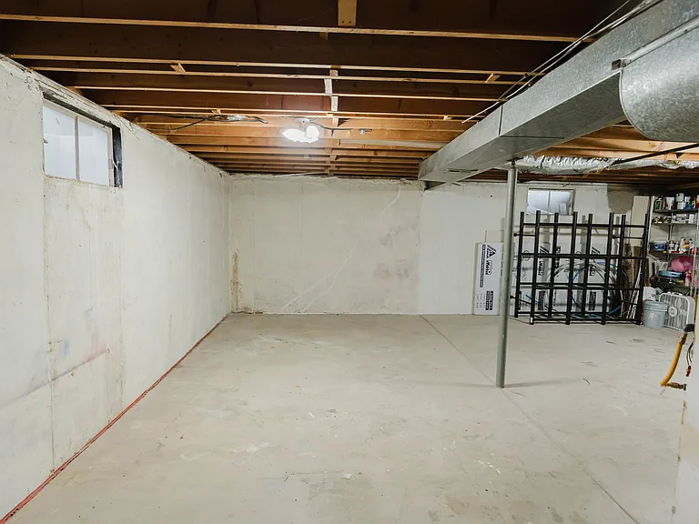Unfinished basement