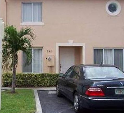 Entrance of the Town home