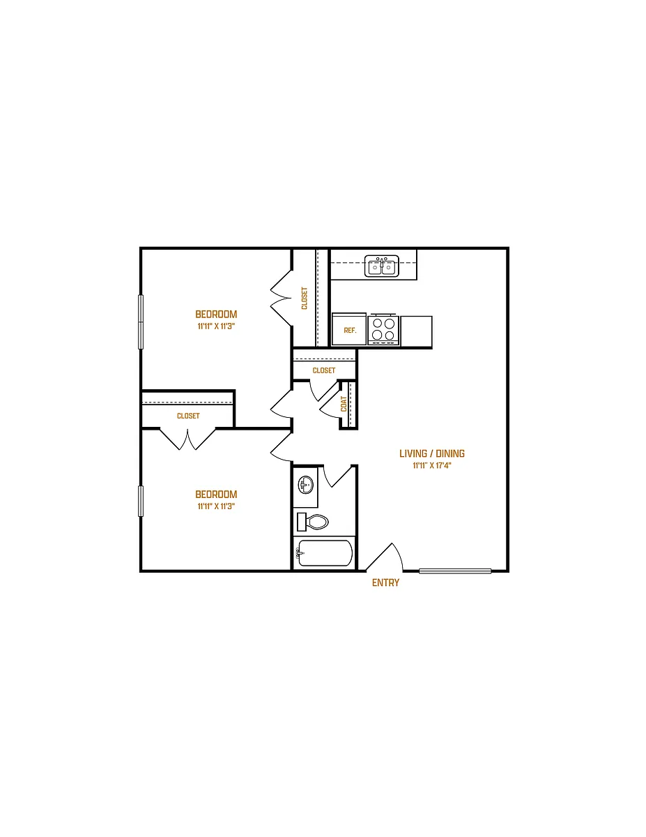 Floor plan B1 Classic