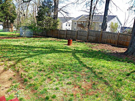 Big fenced back yard