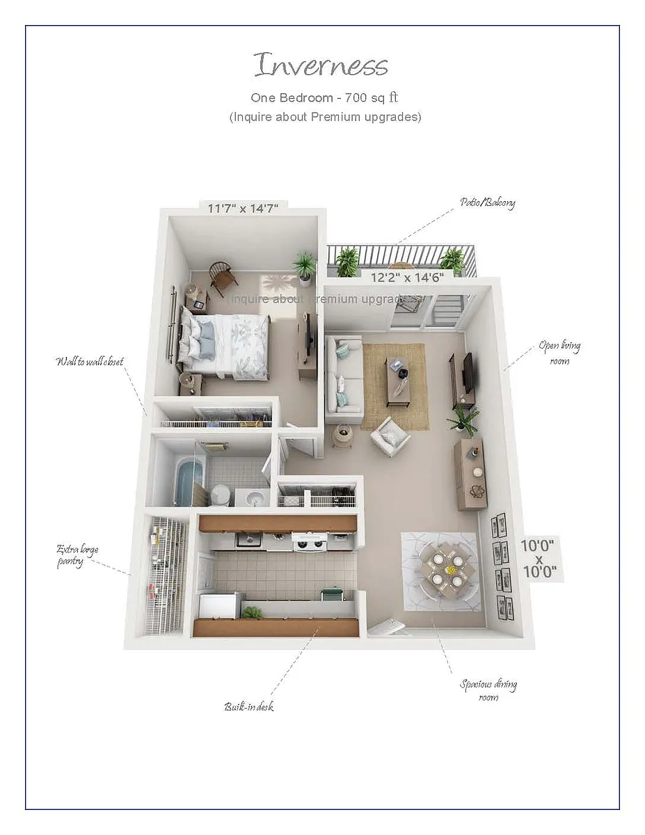 Floor plan Inverness
