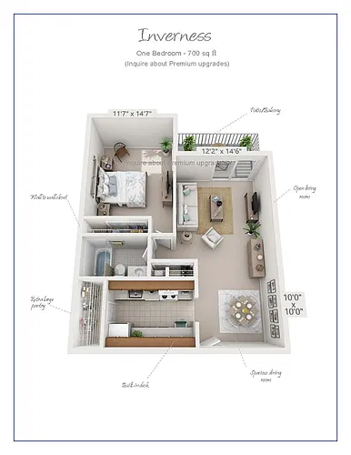 Floor plan Inverness
