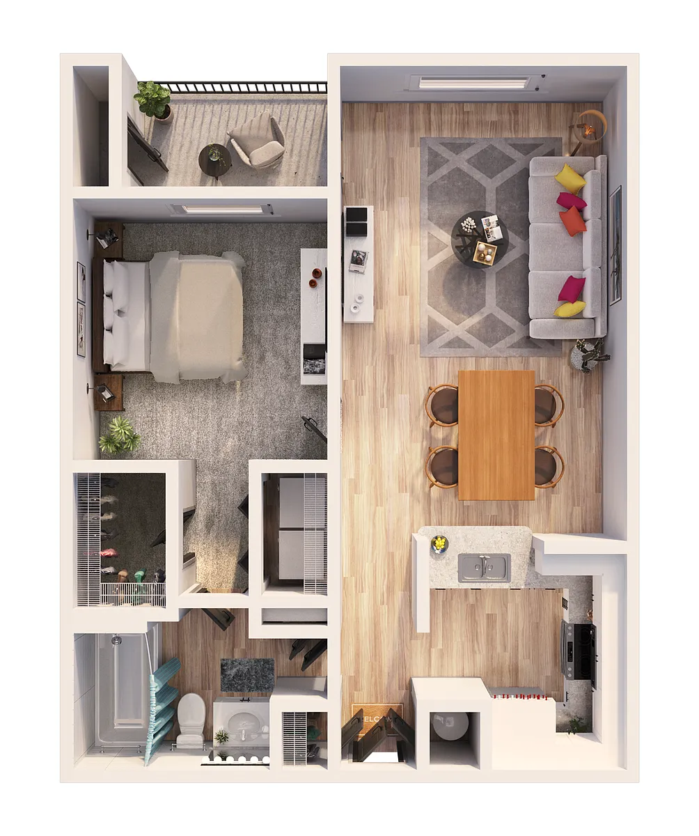 Floor plan A4 - London