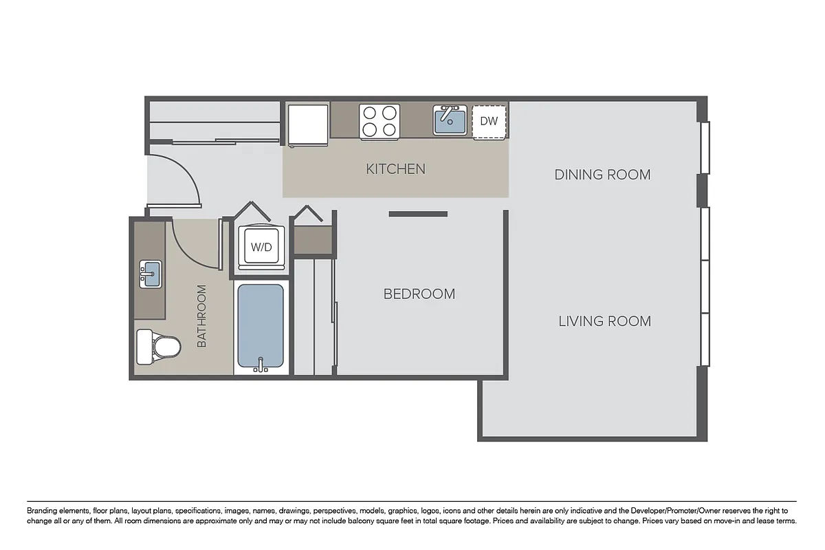 Floor plan Key