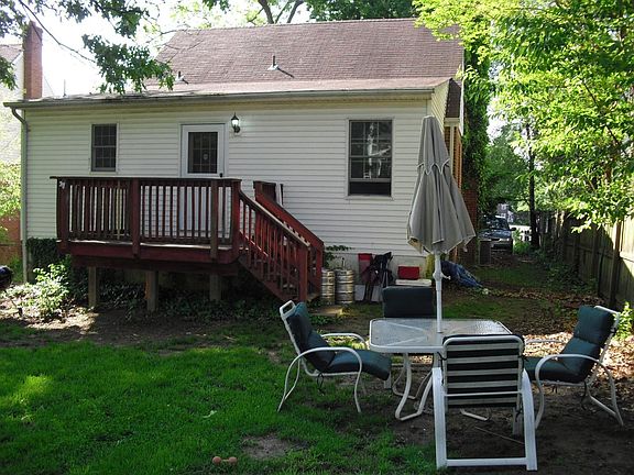 deck off the kitchen