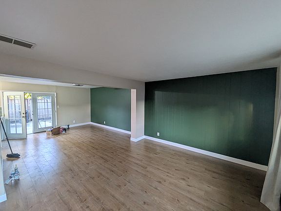 Living and Dining areas