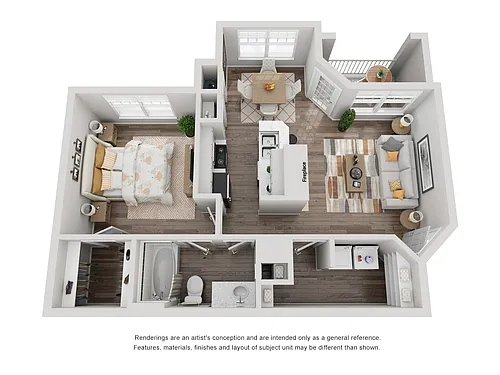 Floor plan The Addison