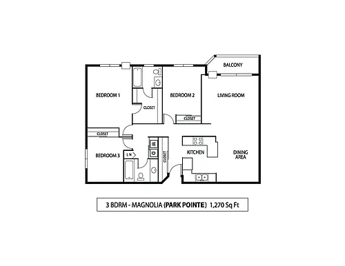 Floor plan Magnolia