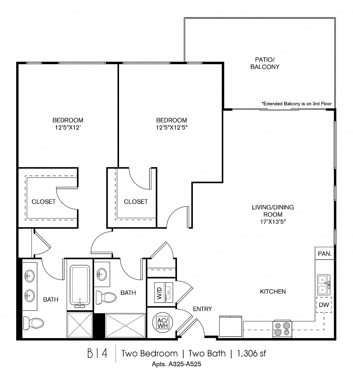 Floor plan B14